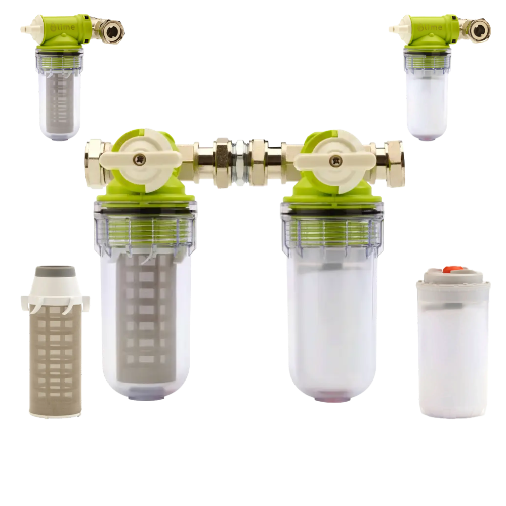 ComboKit |kalk, corrosie & vuil (incl. cartridge & filter)