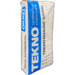 Tekno Machine Plaster  25KG WITTE KLEUR (Exterior & Interior Walls)