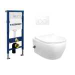 GEBERIT UP100 TOILETSET MET KOUD WATER BIDET WC 