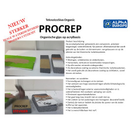 PROCREP Organische gips op acrylbasis 25KG