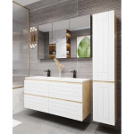 STELLA BADKAMERMEUBEL 80 CM+KOLOMKAST